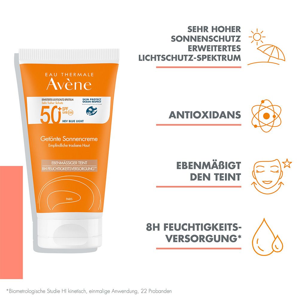 Avène Getönte Sonnencreme LSF 50+