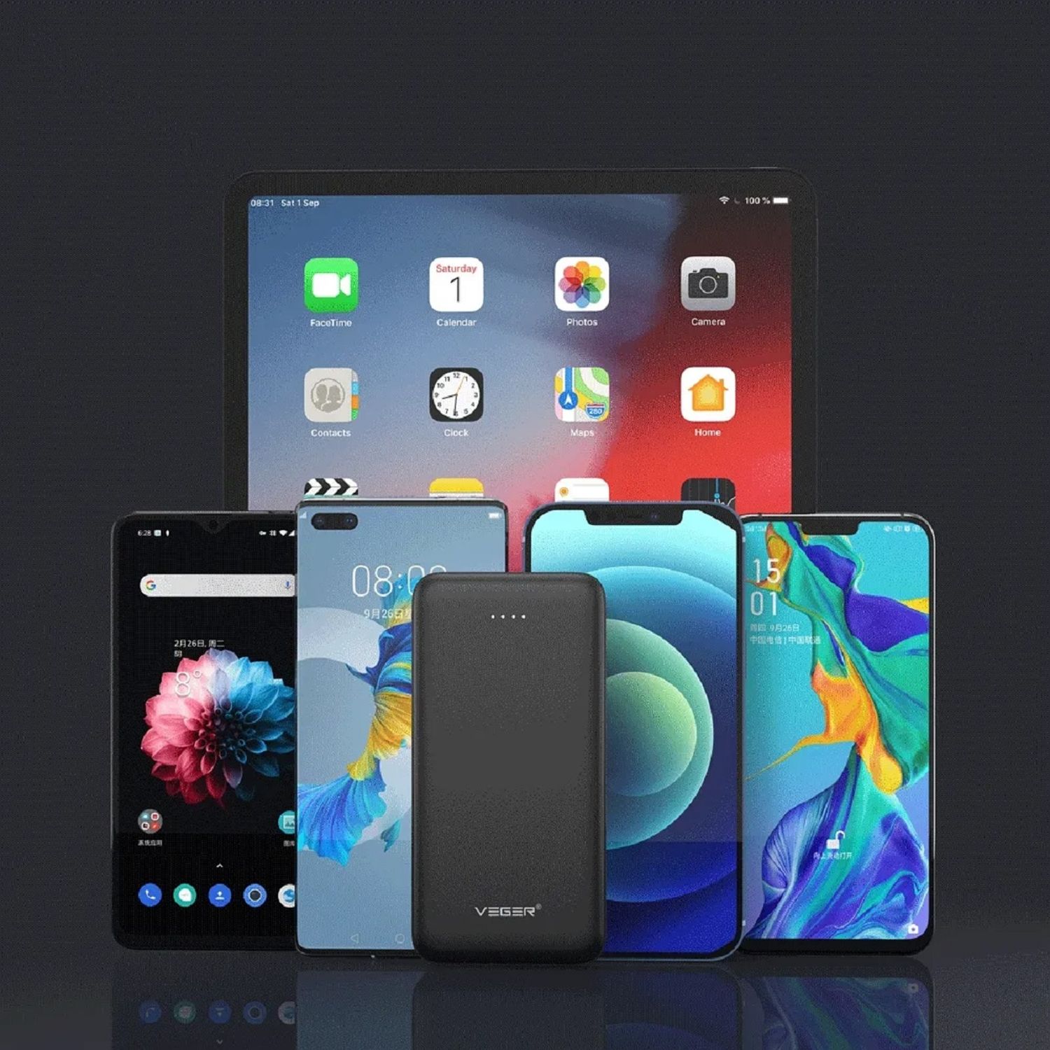 Powerbank A10 - 10 000mAh schnelles Aufladen externer Akku