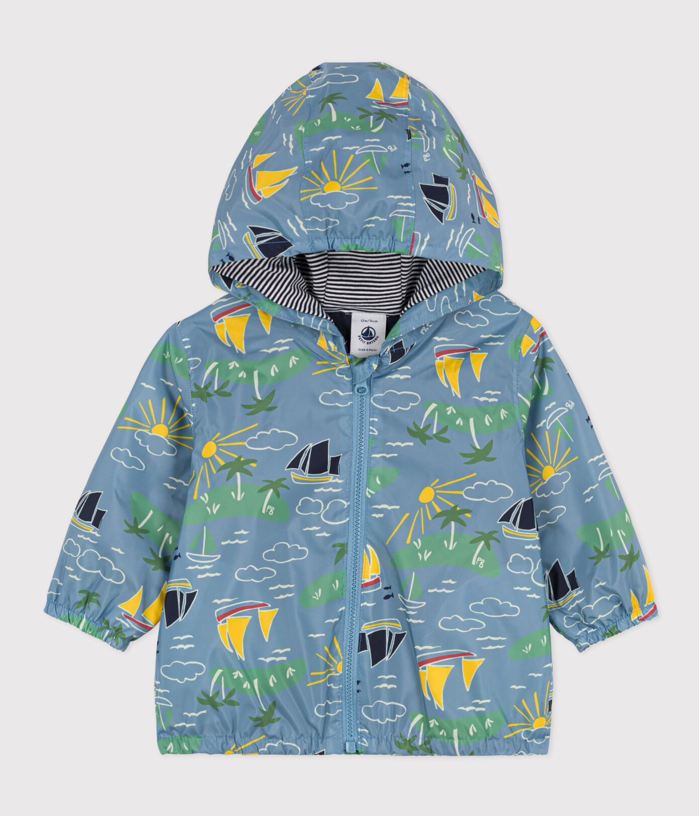 Coupe-vent bébé en polyester recyclé bébé