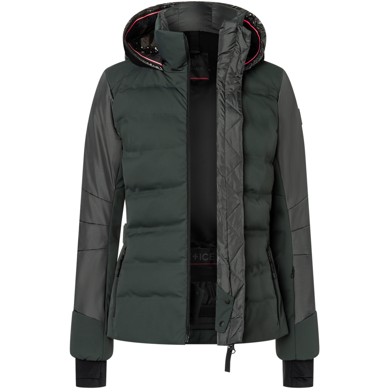 Bogner Fire   Ice Women Ski Jacket CADJA dark grey | Ski Jackets | Ski Clothing | Women | XSPO-Fashion.com