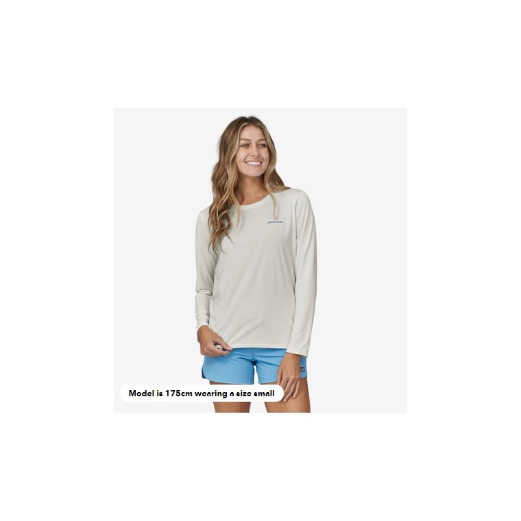 Patagonia W's L/S Cap Cool Daily Graphic Shirt - Waters