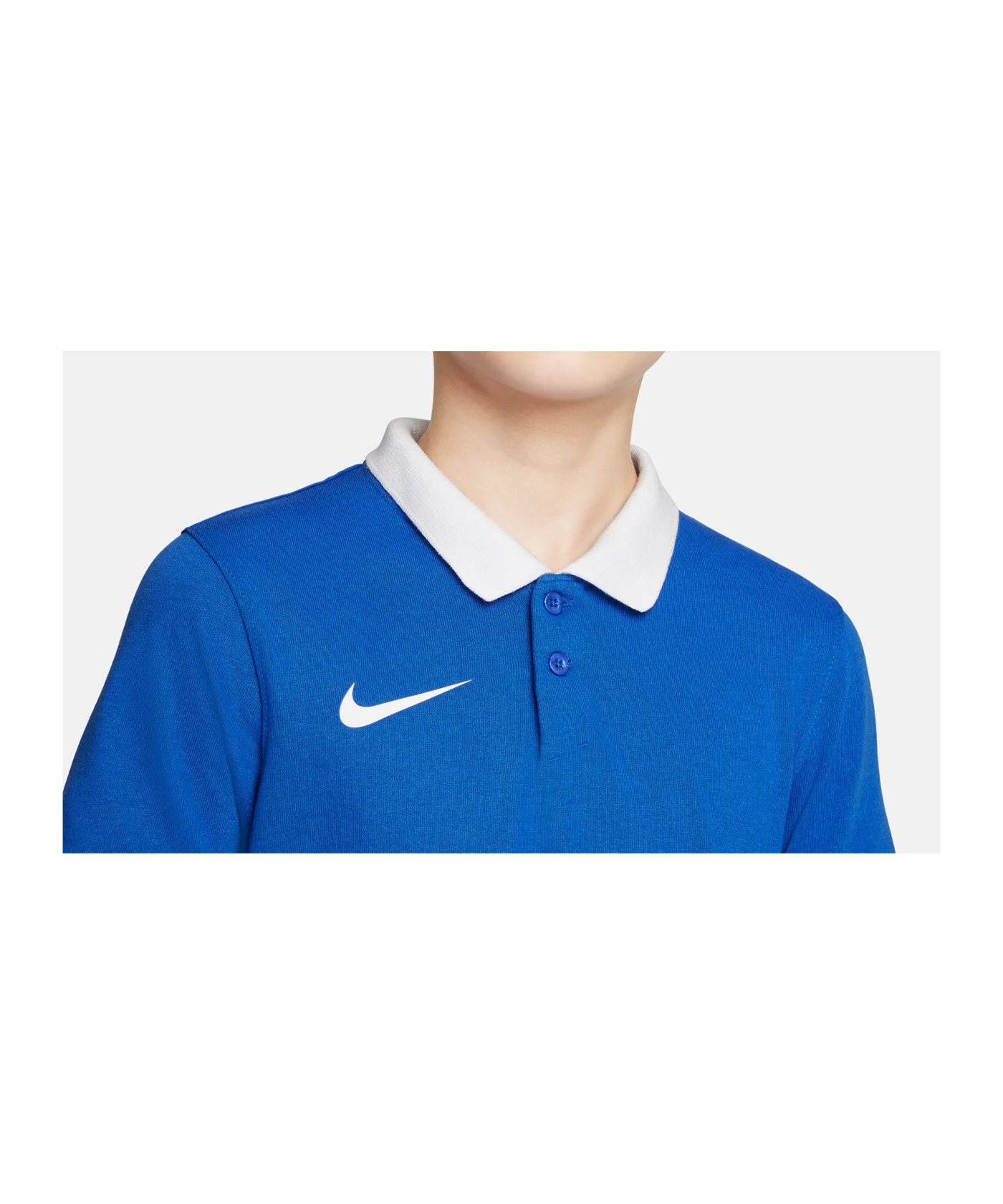 Nike Park 20 Poloshirt Kids Blau Weiss F463