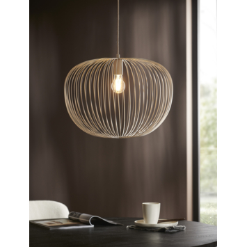 KARWEI hanglamp Vic XL beige 32xØ48cm