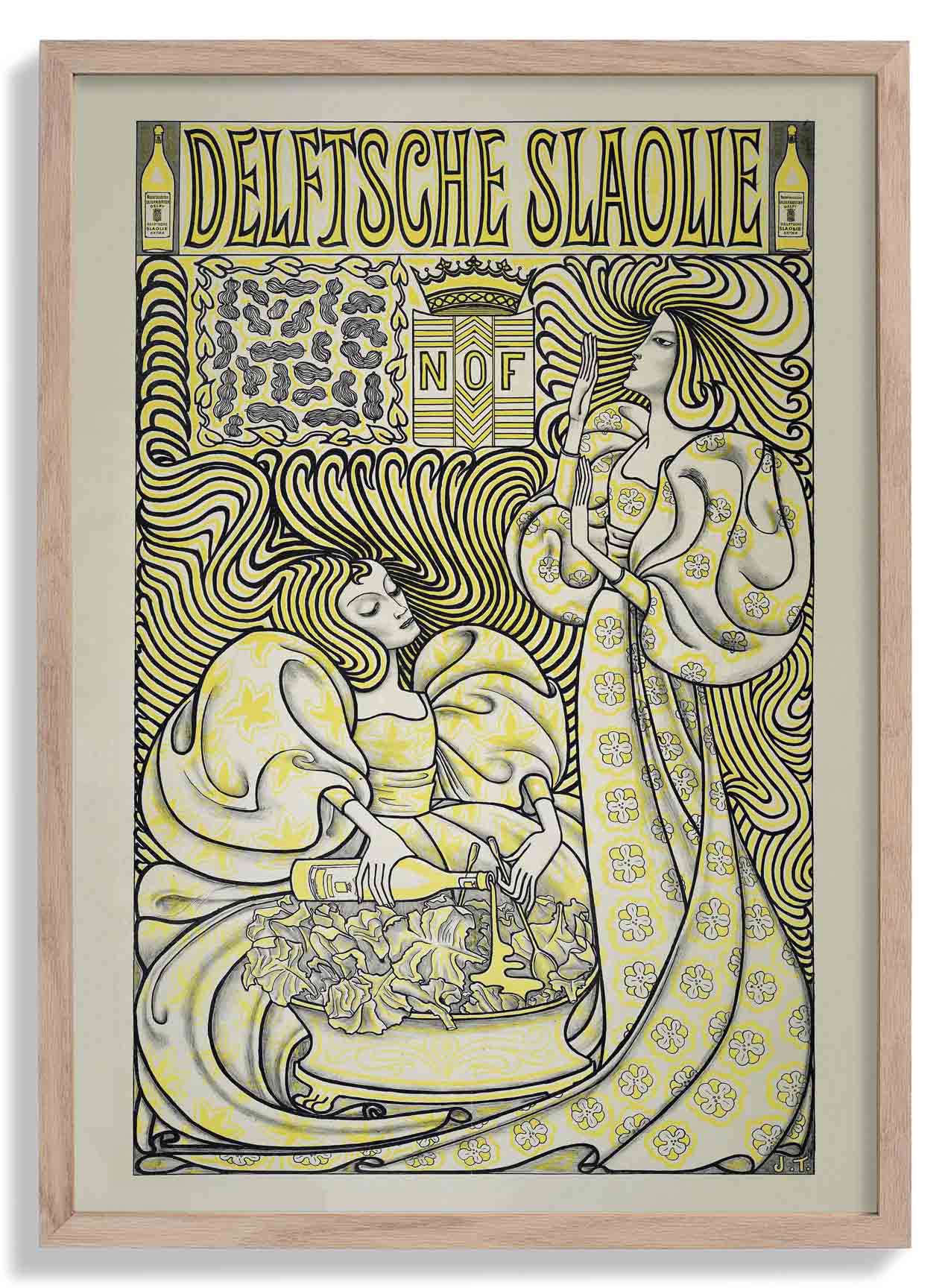 Salatöl-Anzeige von Jan Toorop