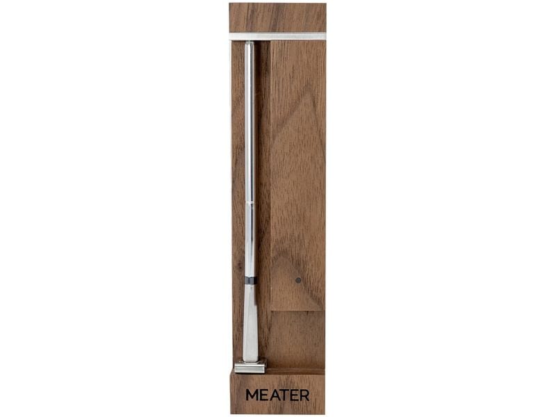 Meater Fleischthermometer ApptionLabs Meater Pro Dunkelbrau Kabelloses und smartes Fleisch-Thermometer für Ofen, Grill, Küche, BBQ Smoker mit Bluetooth 5.2 Coded PHY Long Range Connectivity