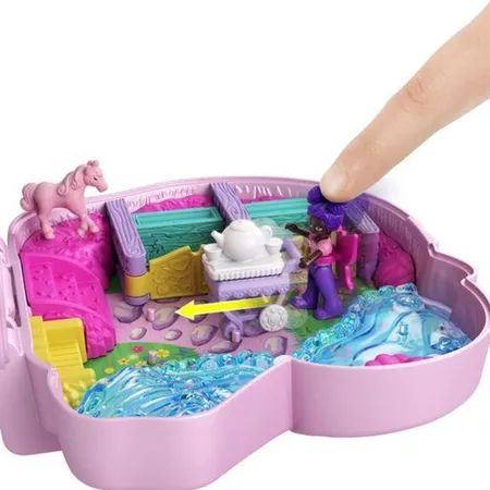 Mattel Polly Pocket Einhorn-Zauber Schatulle