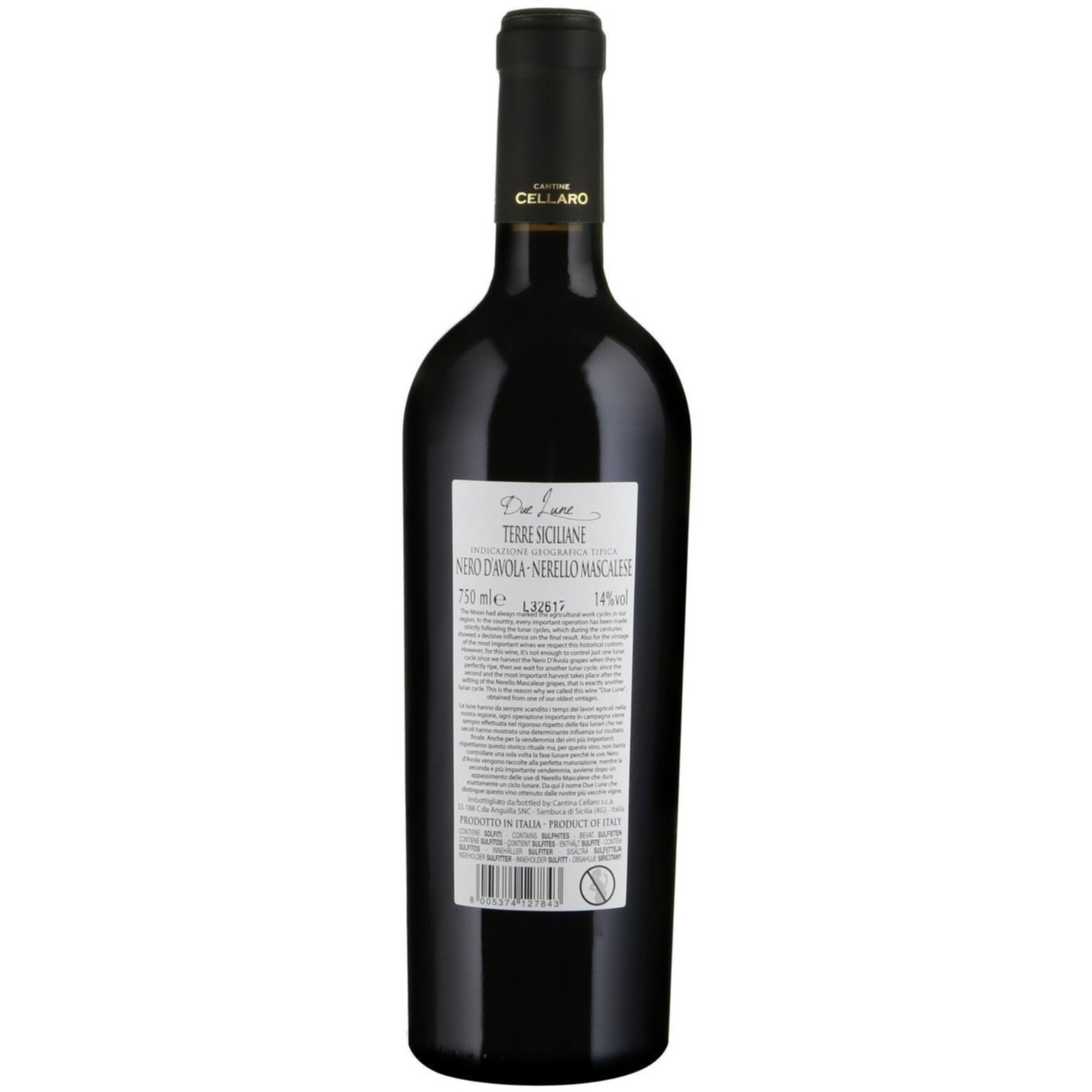 Terre Siciliane IGT Due Lune -75cl