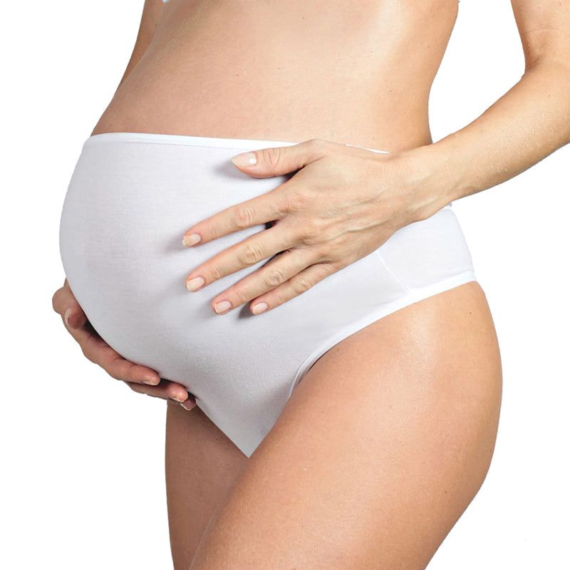 MYSANITY Schwangerschafts Unterhose aus Modal, Weiß