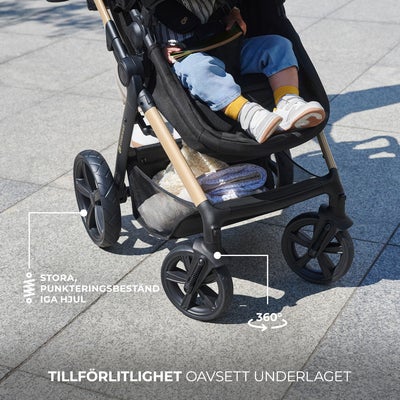 Kinderkraft MOOV 2 3-in-1 Kombivogn, Moonlight Grey