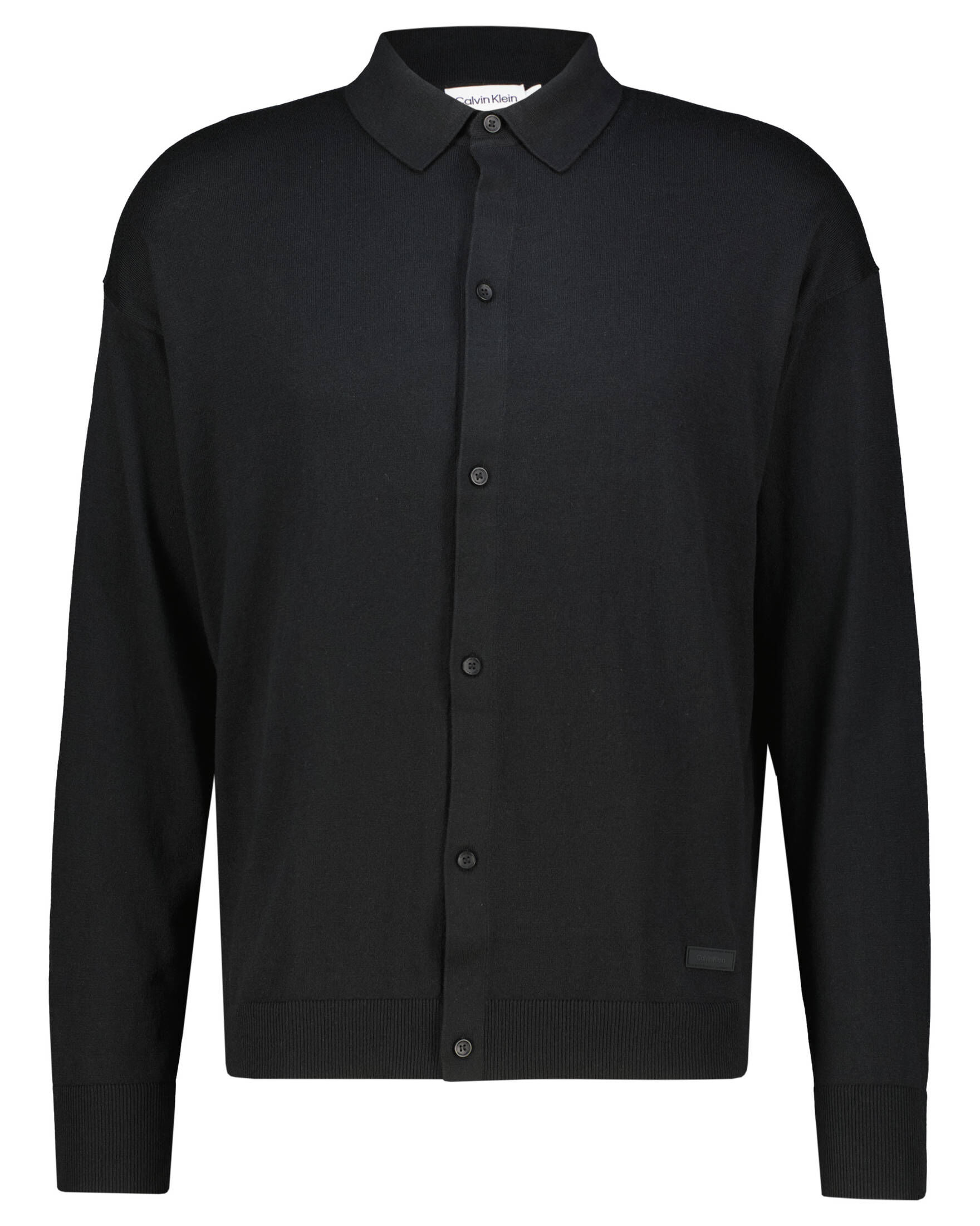 CALVIN KLEIN| Herren Strickjacke COTTON COOLMAX CARDIGAN POLO
