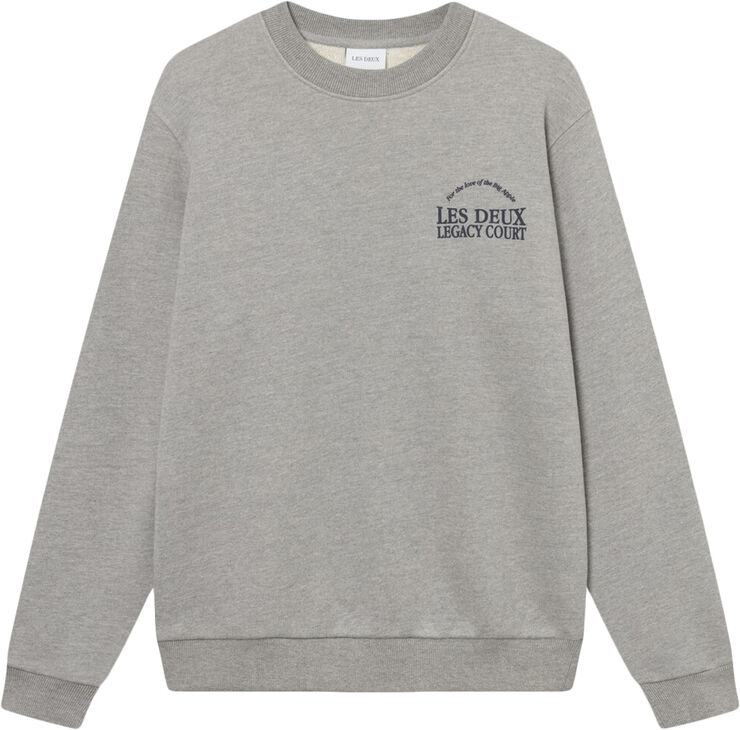 Les Deux Legacy Court Sweatshirt Grå