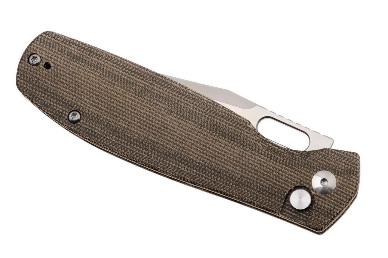 CJRB Prado J1936B-ODG Satin AR-RPM9, Canvas Micarta, zakmes