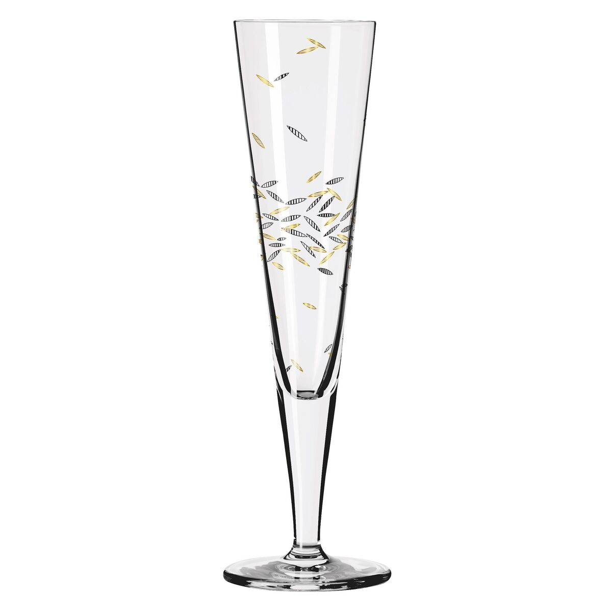 Goldnacht champagneglass, 2 stk