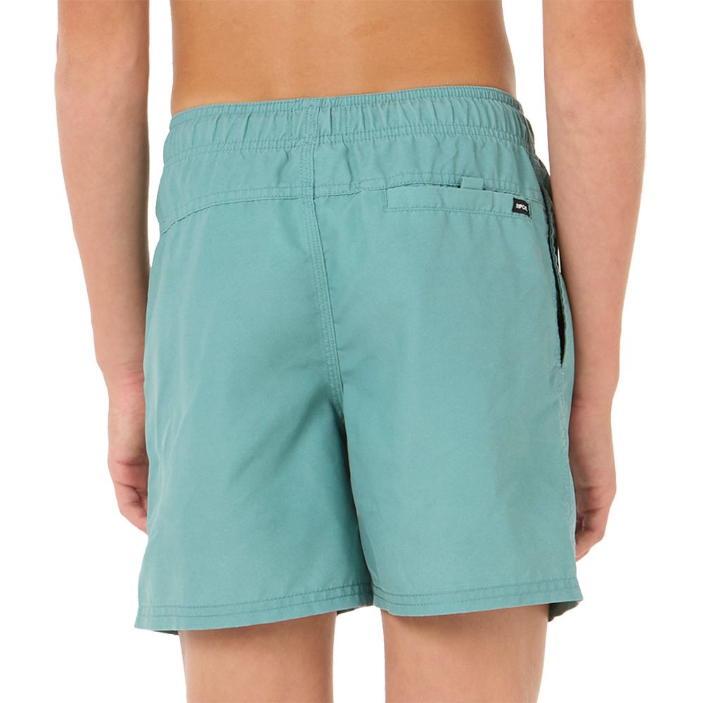 Rip Curl Offset Volley Badeshorts Jungen blue lagoon