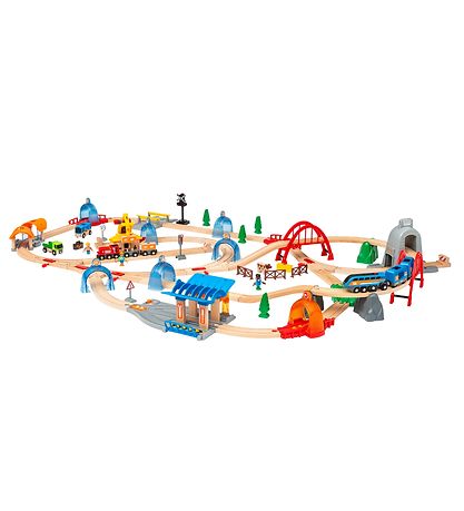 BRIO Leget?j - Tunnel Deluxe-s?t - 91 dele 33977