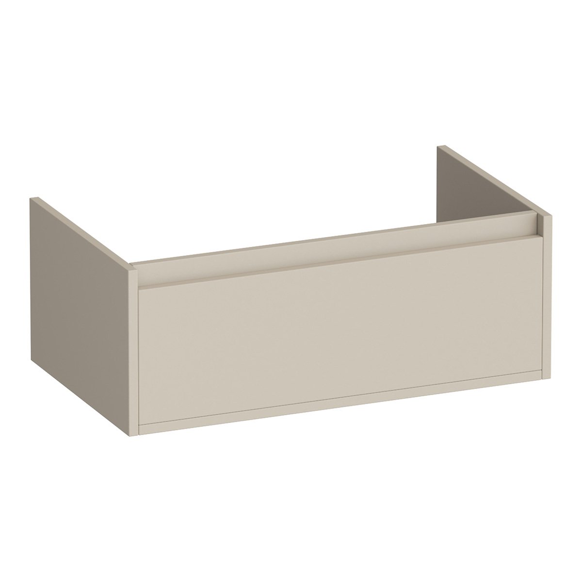 Brauer Hope onderkast 80cm met 1 softclose lade beige mat