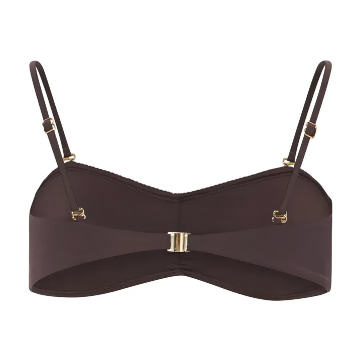 SMALLABLE BASICS Haut De Maillot De Bain Bandeau | Chocolat