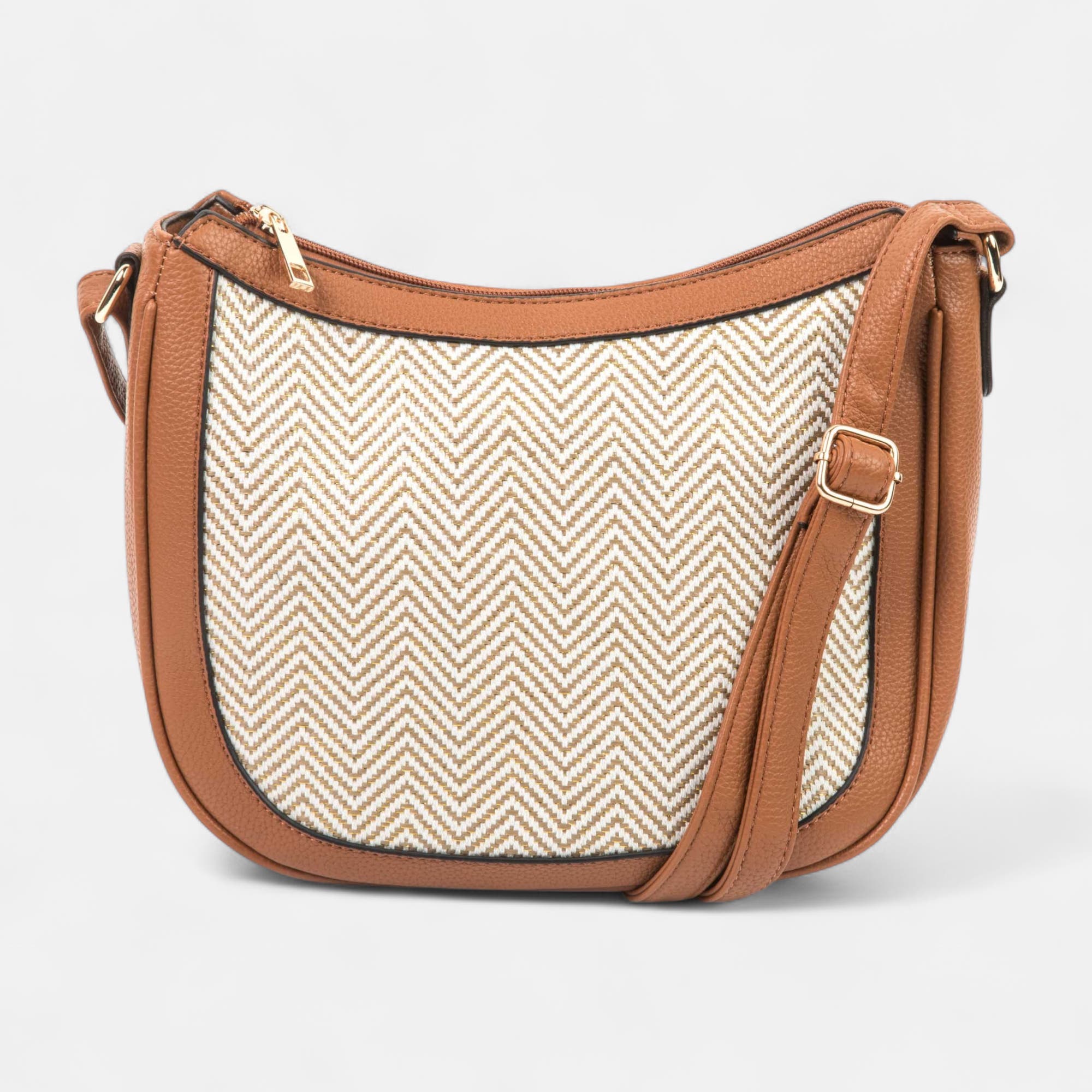 Sac bandoulière cognac