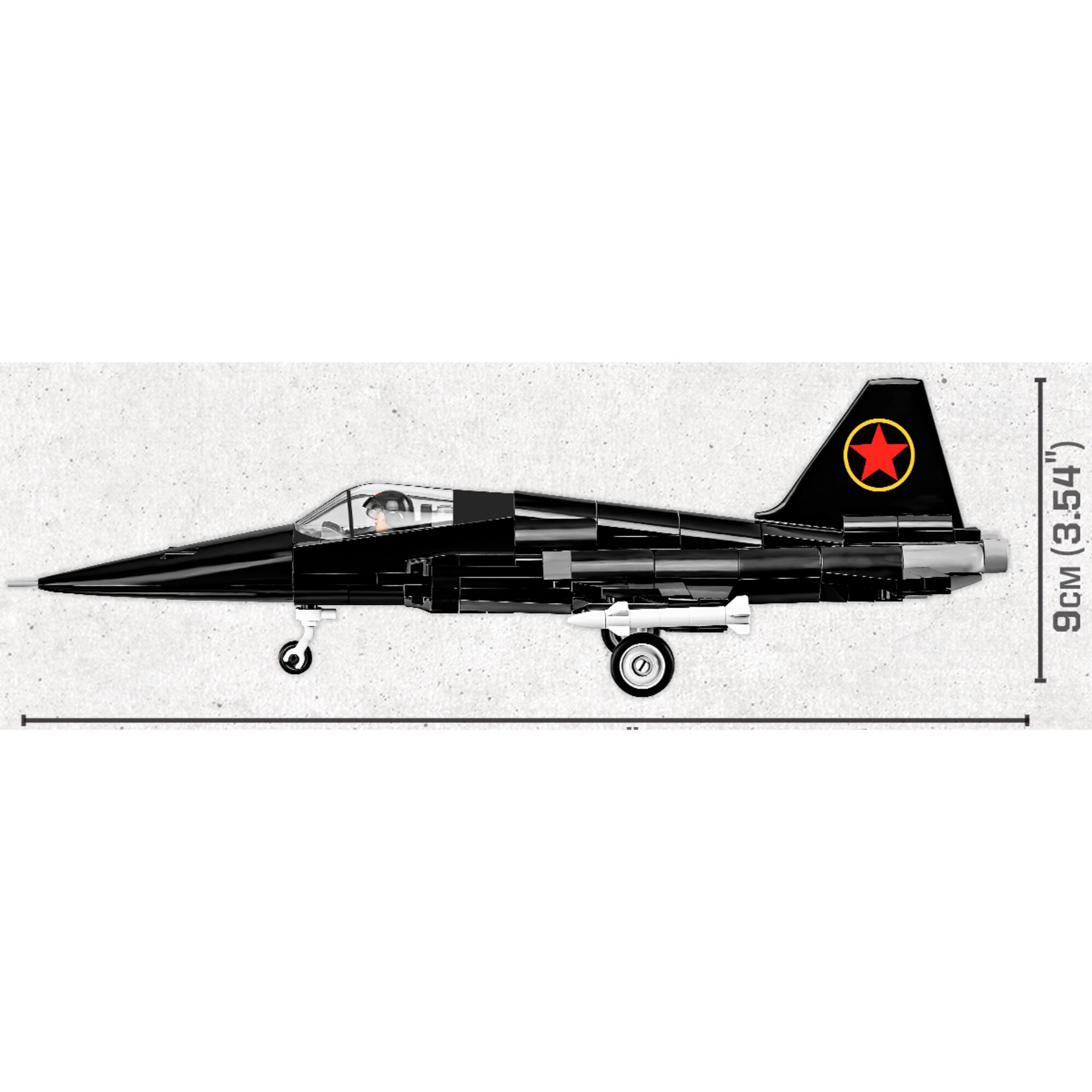COBI Konstruktionsspielzeug Top Gun MiG-28