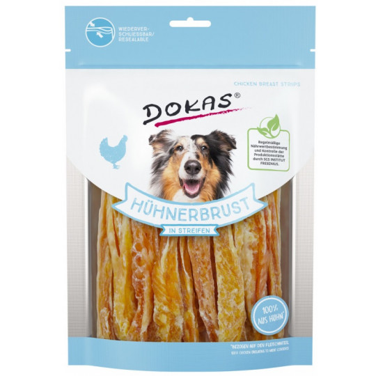Dokas Hühnerbrust in Streifen 250G