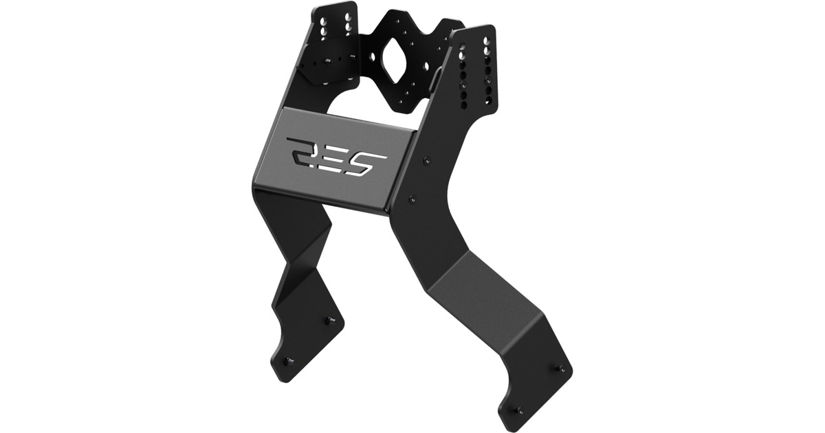 Res-TechGT Monitor Stand Integrated Single monitorarm  (Zwart)