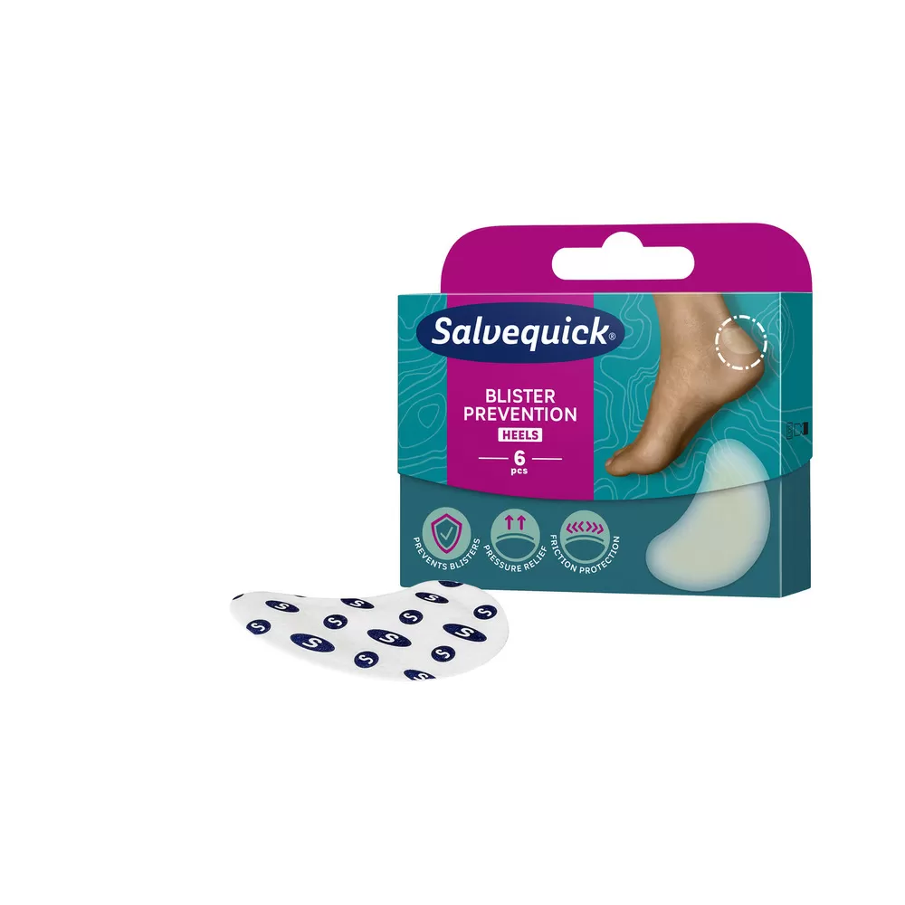 Salvequick Vabelplaster Hæl - 6 stk.