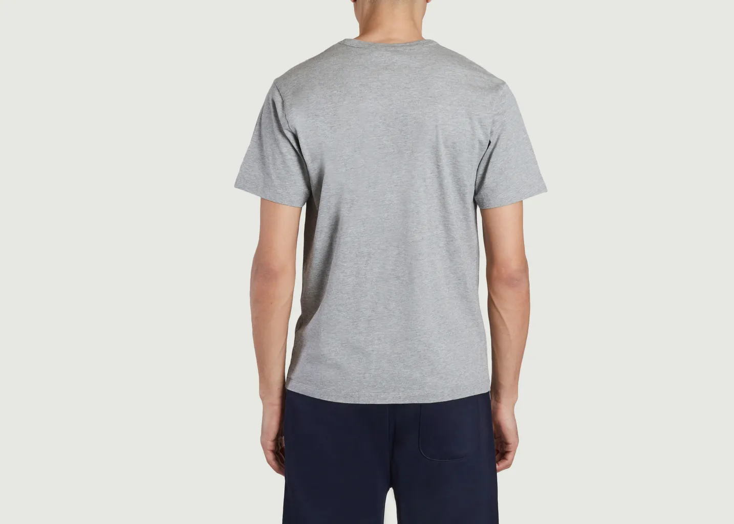T-shirt fox head logo Maison Kitsuné