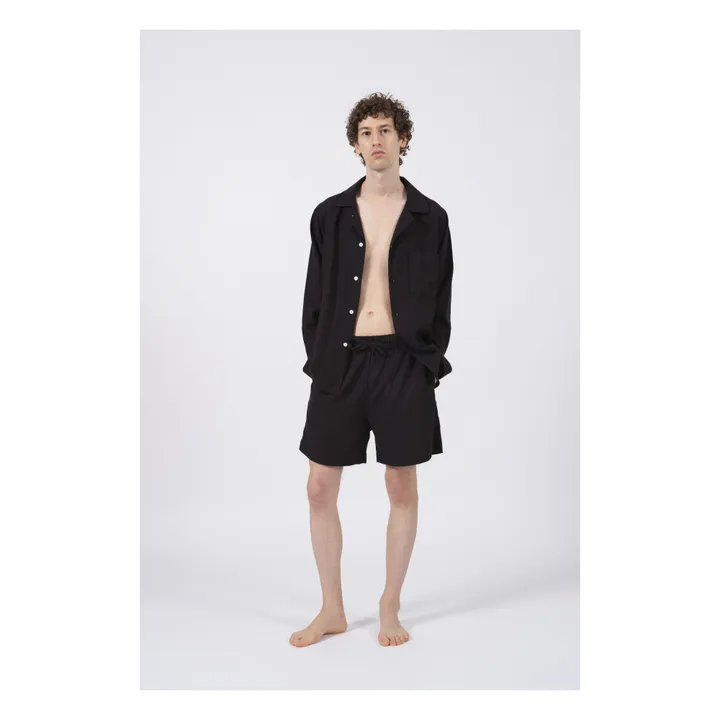 Talc Chemise de Pyjama Aragon | Noir