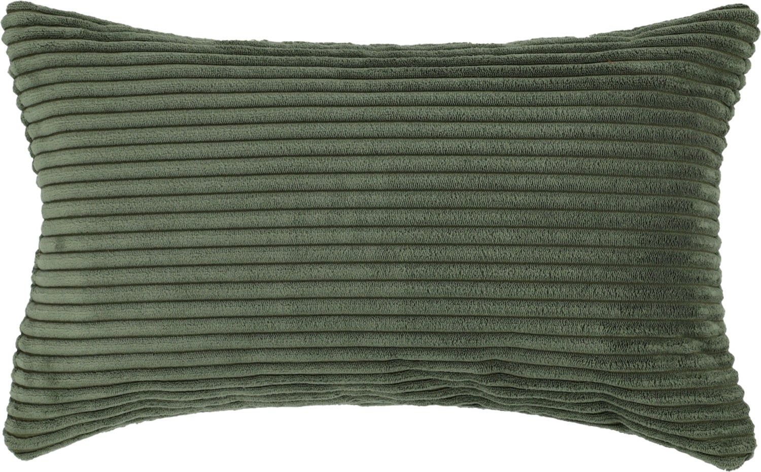 Intratuin sierkussen Rib groen 50 x 30 cm