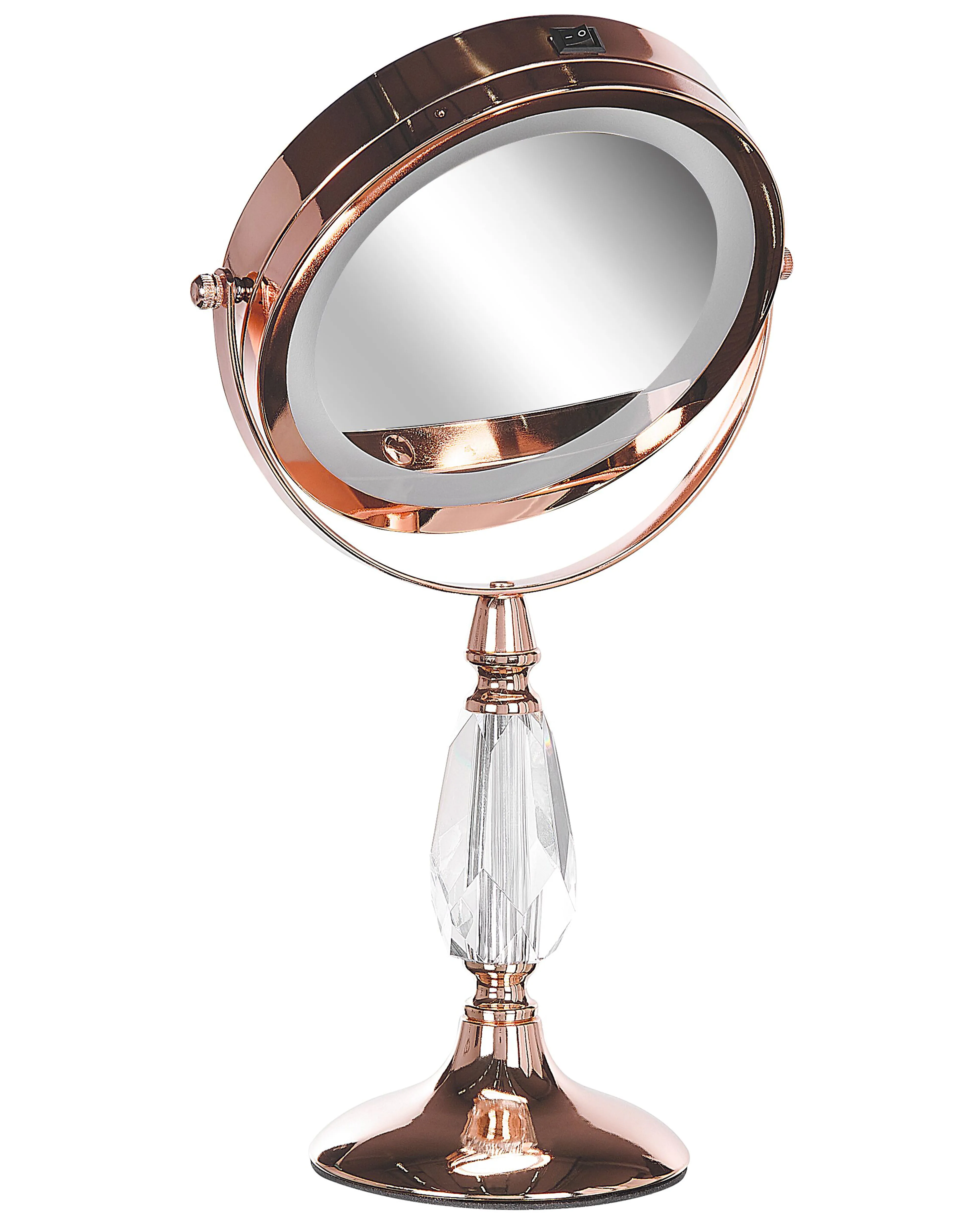 Make-up spiegel LED MAURY Roségoud