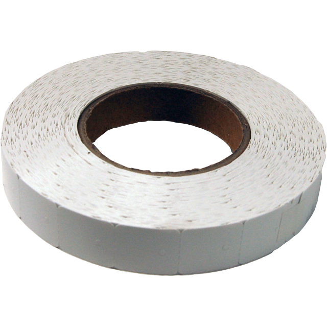 Etiket, Confectie-etiket, karton, 26x30mm, wit