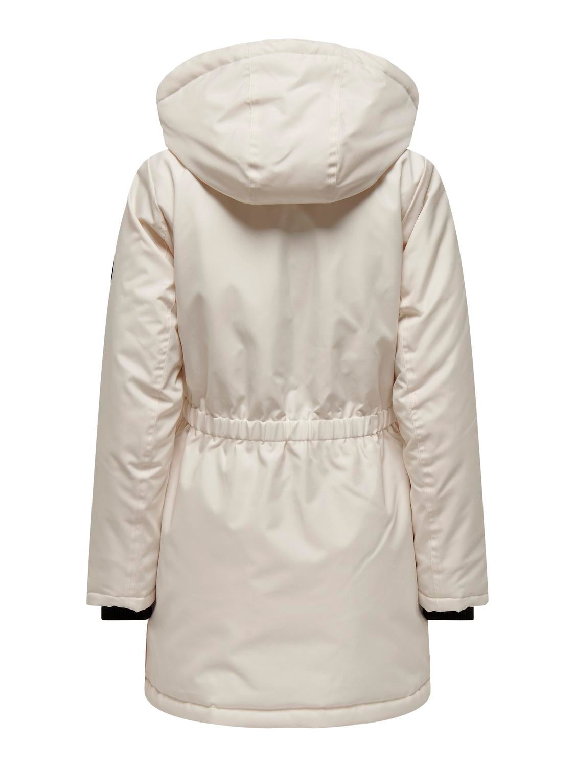 ONLMIE Langer Parka Eggnog