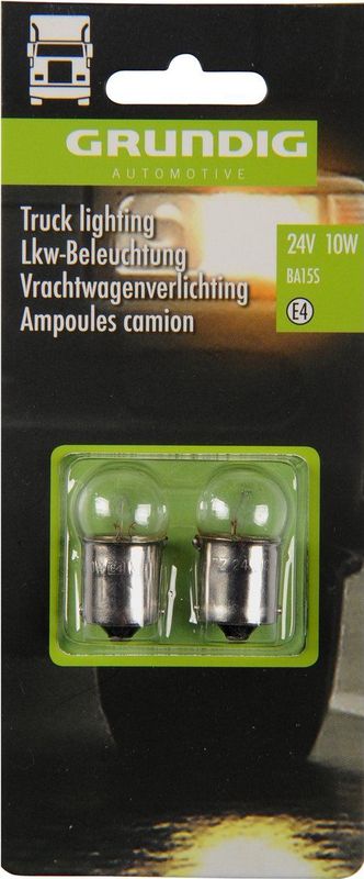 Vrachtwagenverlichting - 2 Stuks - 24V - 10W - E4