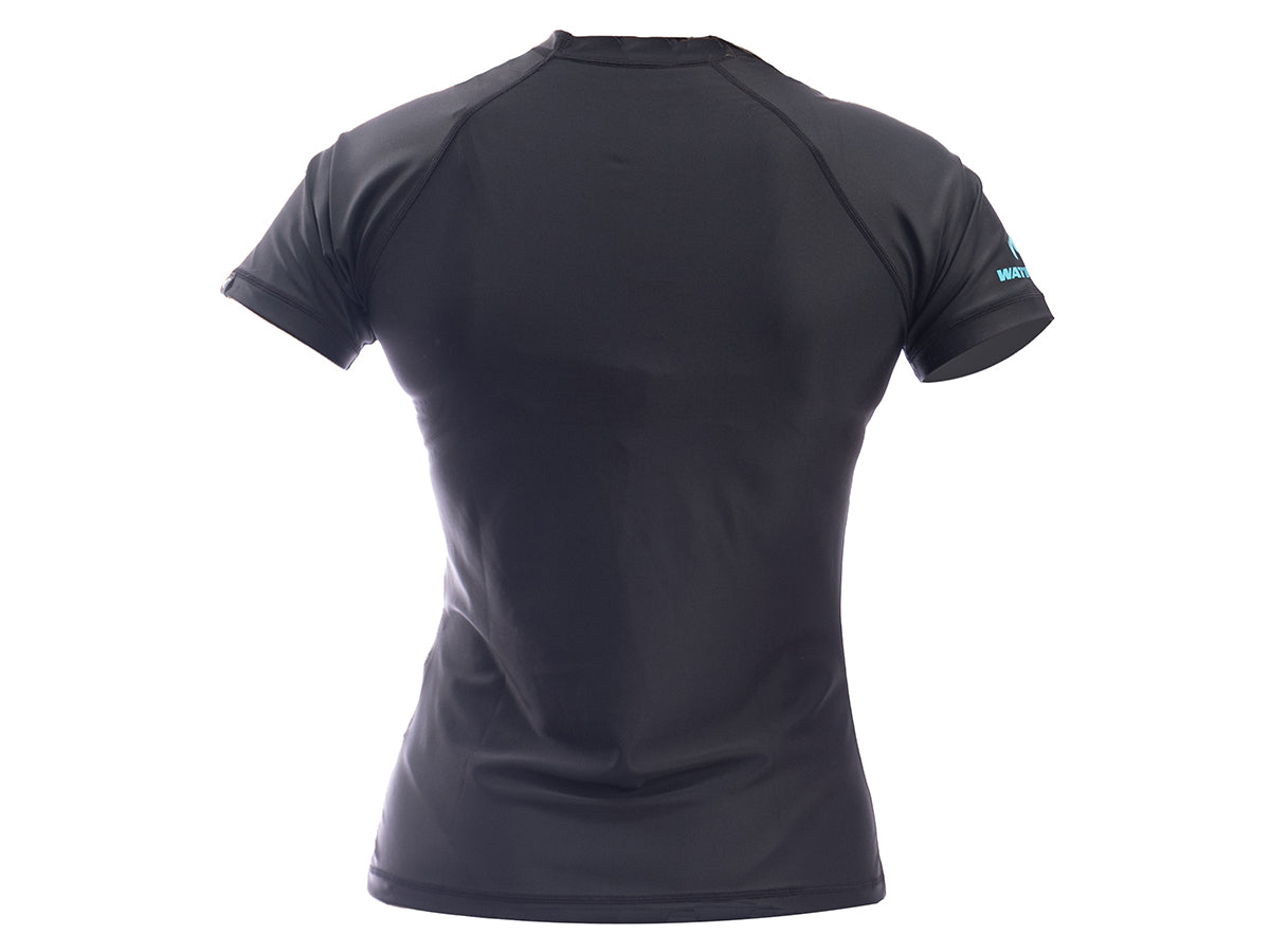 Watrflag Murcia Regular Fit UPF 50+ Black Women Rashguard