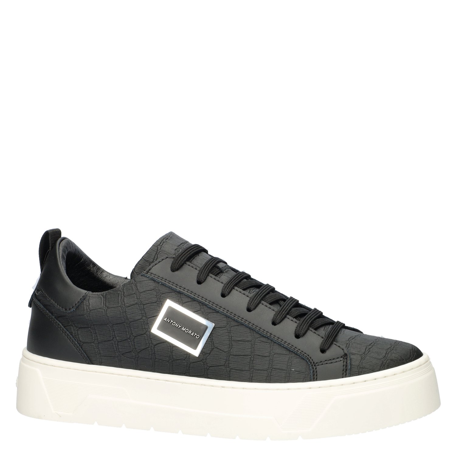 Antony Morato Metal Bold heren sneaker Antony Morato Zwart