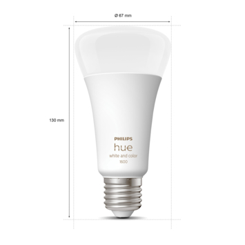 Philips Hue peer E27 1600 lumen White ambiance