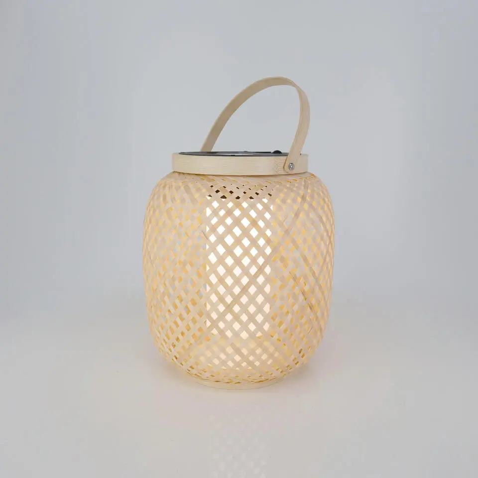 EGLO Marliano Solar Tafellamp - 24 cm - Bruin/Zwart/Wit