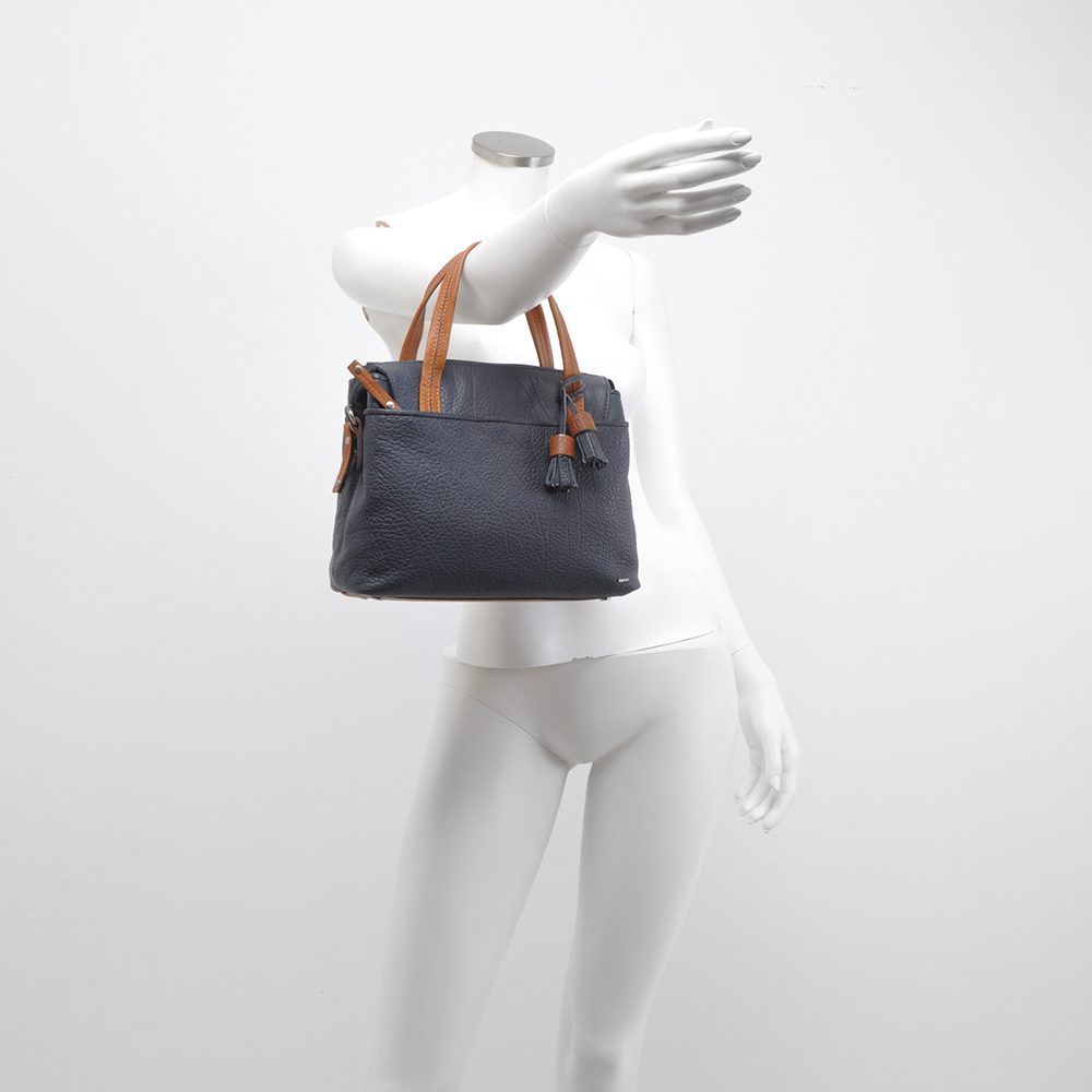 Berba Chamonix Handtas Donkerblauw