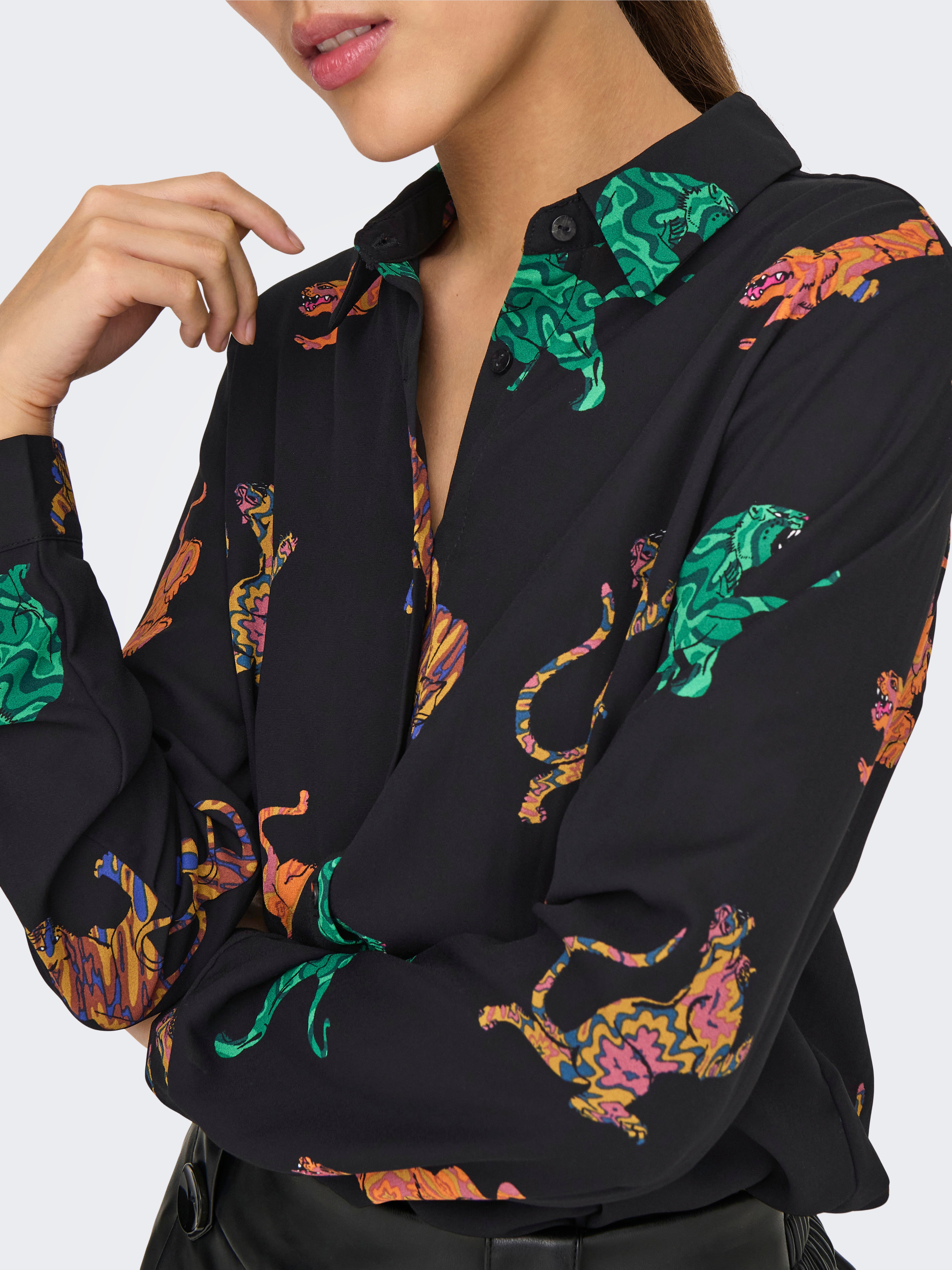 ONLALMA Hemd Black