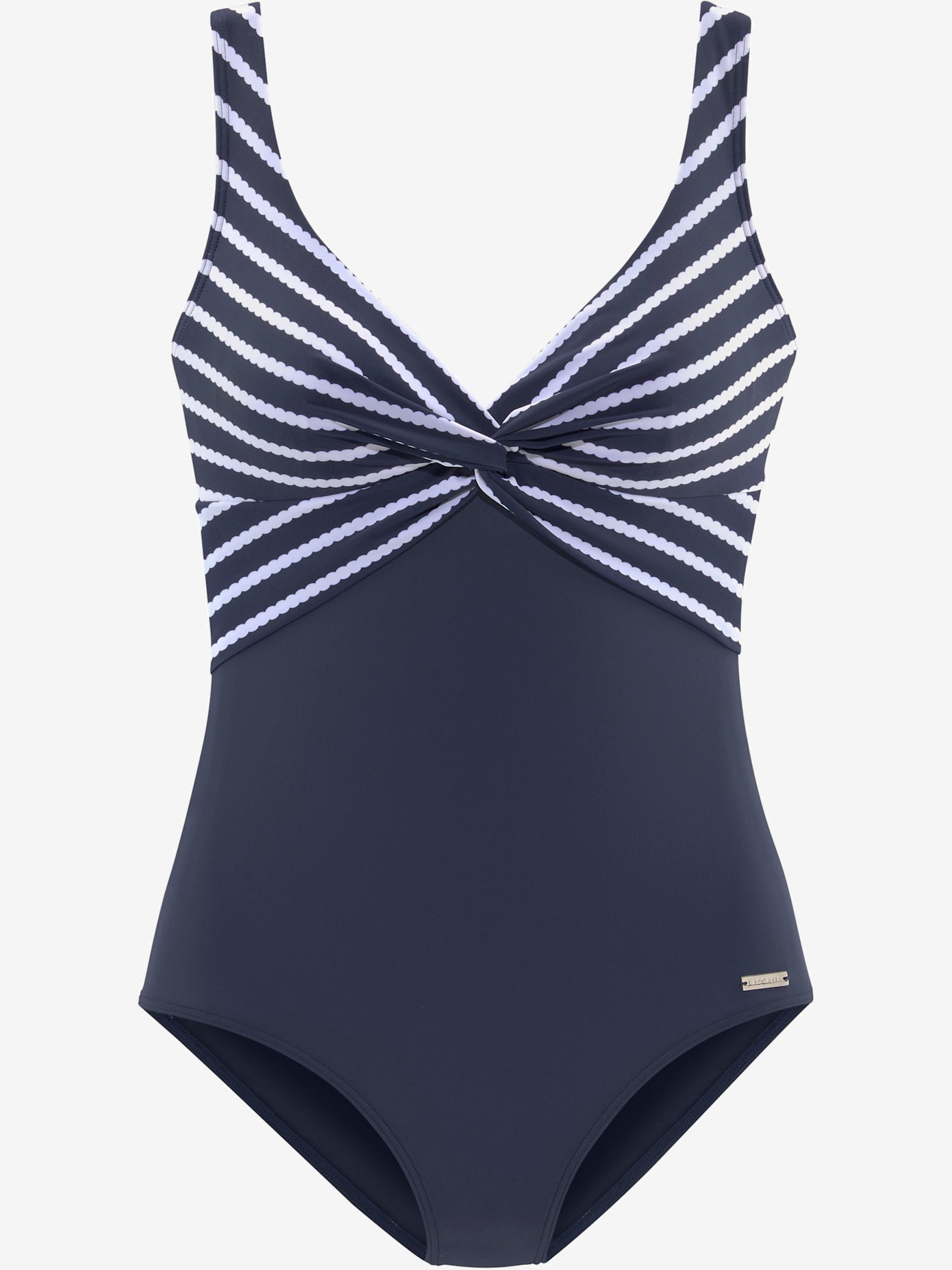 Maillot de bain imitation rayures
