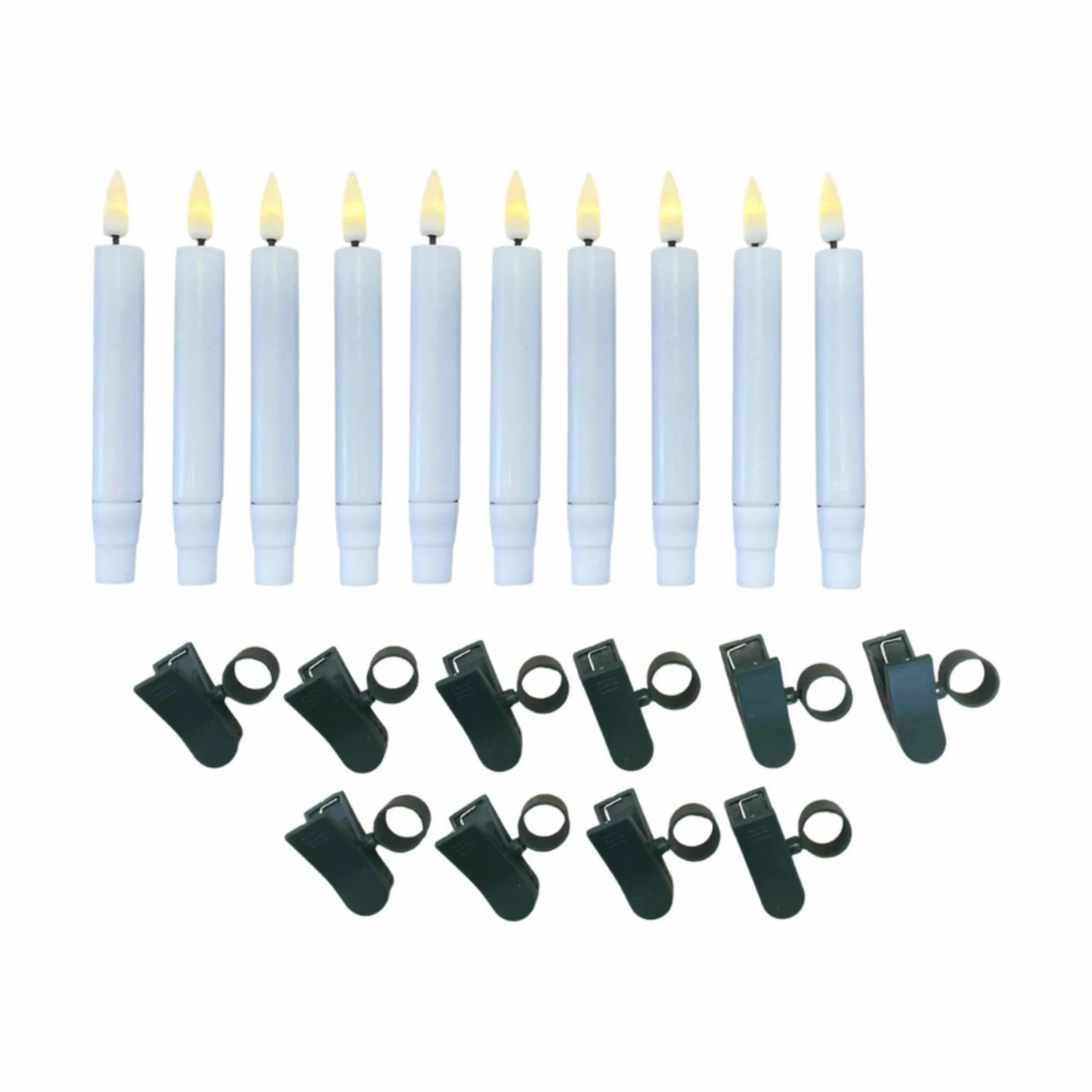 Deluxe Homeart LED Juletræslys - 10 stk.