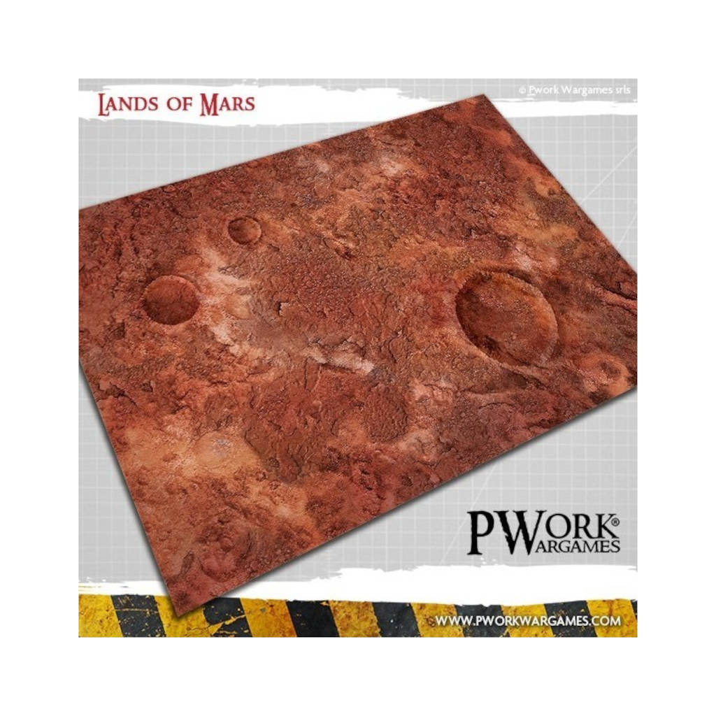Tapis de jeu Néoprène Land of Mars - 90x90cm