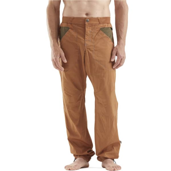 Pantalon escalade E9 N 3ANGOLO TROUSERS TOBACCO