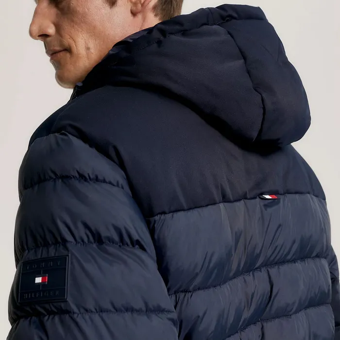 Tommy Hilfiger New York Hooded Puffer Winterjas Heren