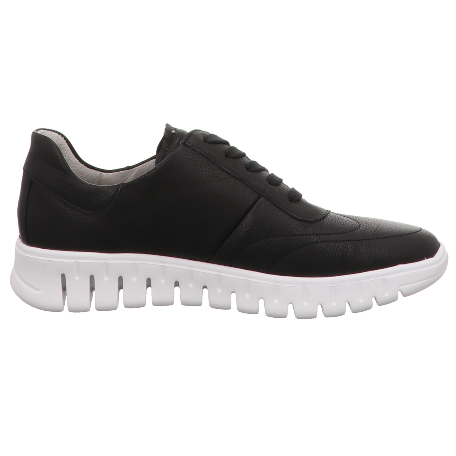 Waldläufer Sneaker schwarz schwarz