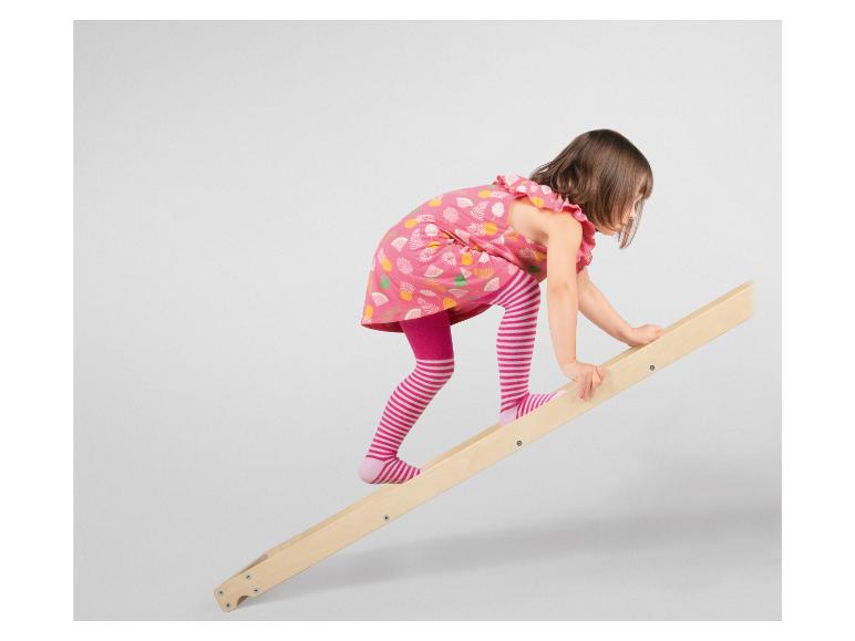Houten 2-in-1 glijbaan