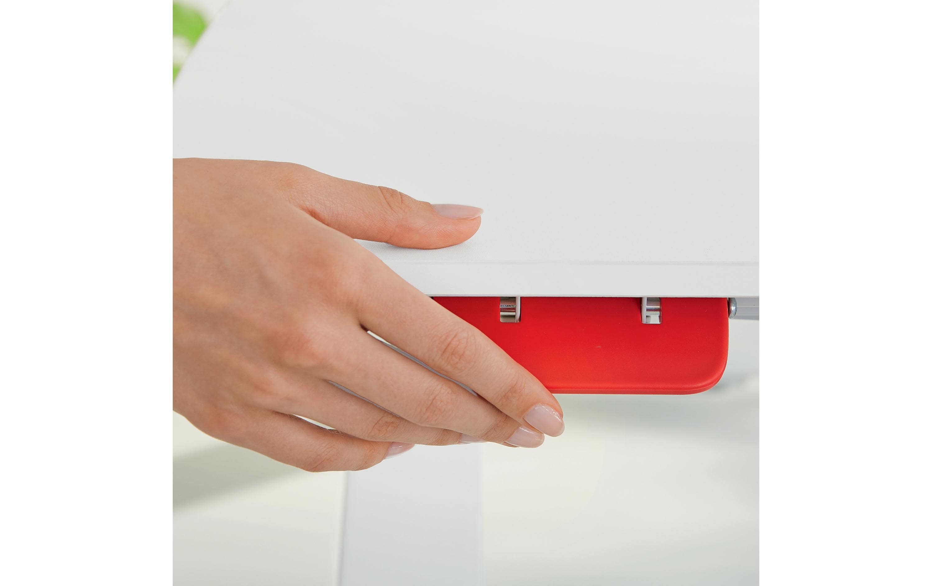 Ergo Cosy Höhenverstellbarer Schreibtischaufsatz<br>Leitz Ergo Cosy Höhenverstellbarer Sitz-/Steh-Schreibtischaufsatz mit ausziehbarer Tastaturablage