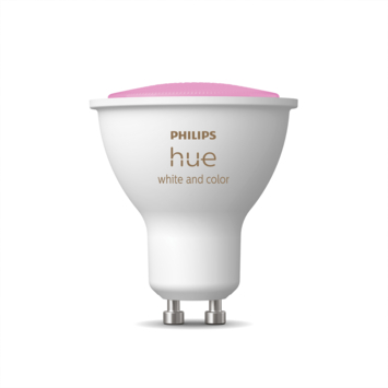 Philips Hue White en Color Ambiance spot GU10 met bluetooth