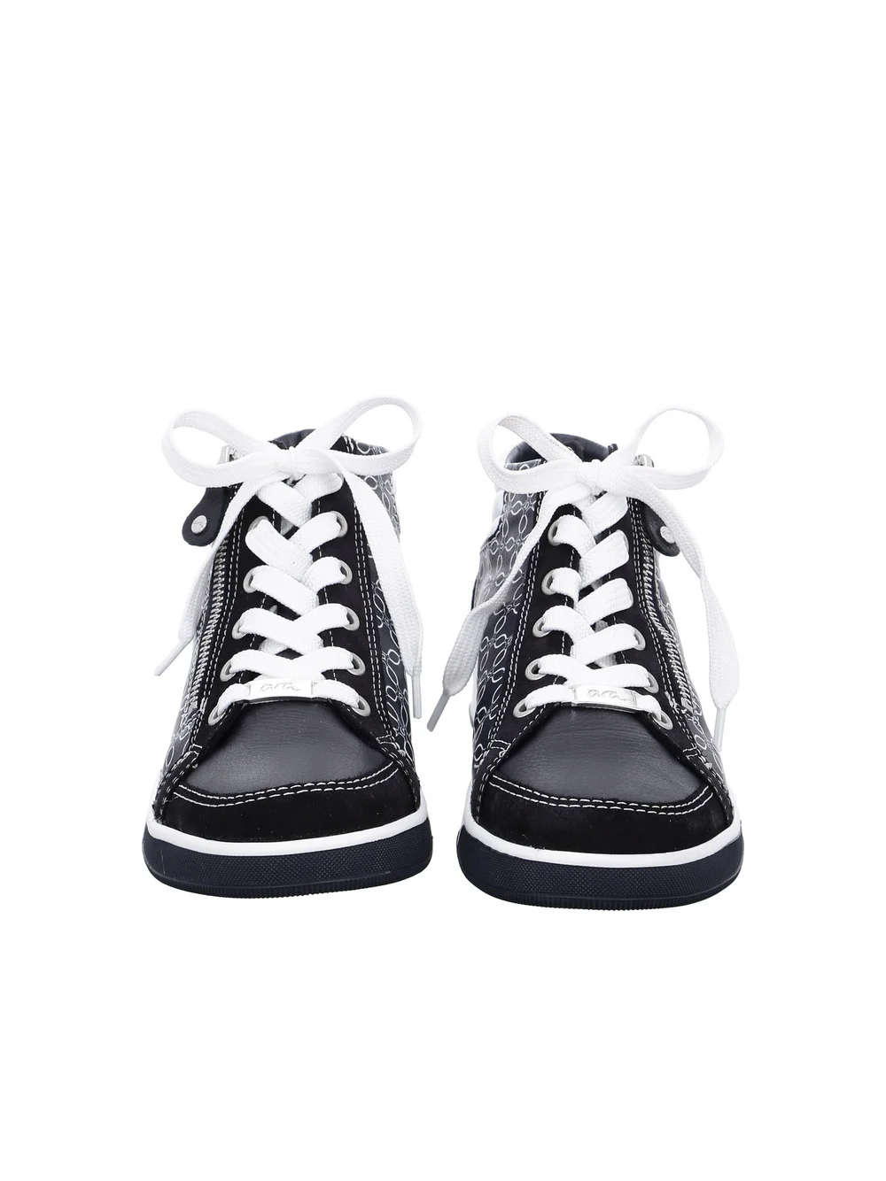 Hightop Sneaker Rom blau weiß