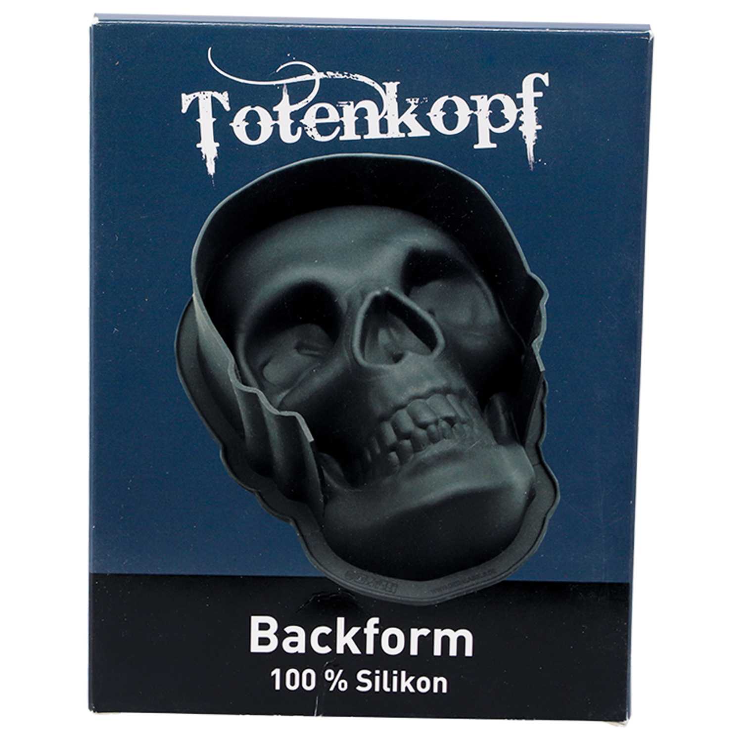 Backform Totenkopf Silikon